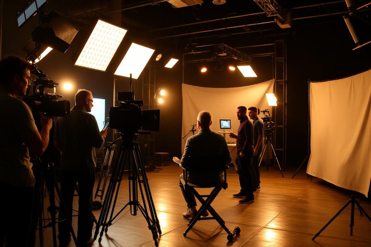 On set